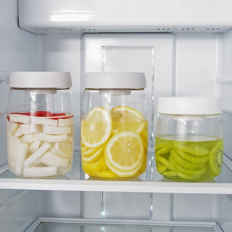 1 шт. герметичный стеклянный контейнер для пищевых продуктов хранения конфет и
