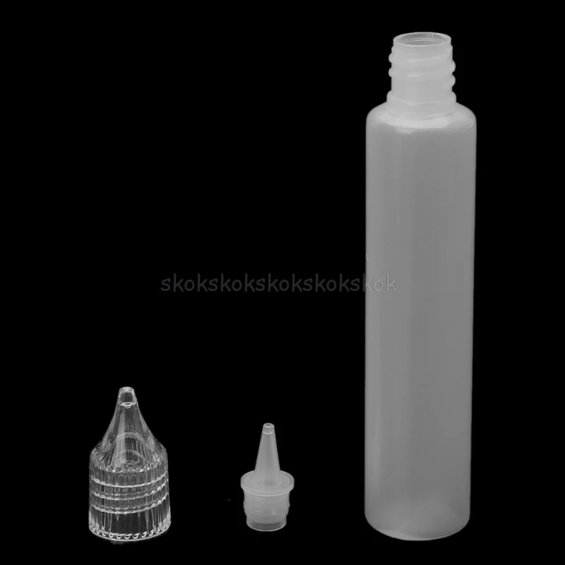 5 шт./компл. 30 мл вэйп дрип Тип Пластик хранения податливый бутылочка с пипеткой J26 19 челнока