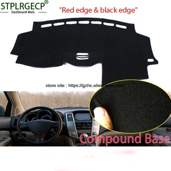 

For lexus RX300 RX350 RX400 double layer Car Dashboard Cover Avoid Light Pad Instrument Platform Dash Board Cover Sticker