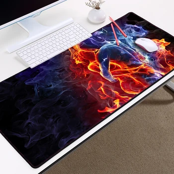 

Mairuige Fantasy Flame Pattern Game Mouse Pad Large Size Mousepad To Decorative Computer Desk Many Big Size for Lol Dota2 Csgo