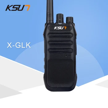 

KSUN-GLK Handheld Walkie Talkie 5W High Power UHF Handheld Two Way Ham Radio Communicator HF Transceiver Amateur Handy