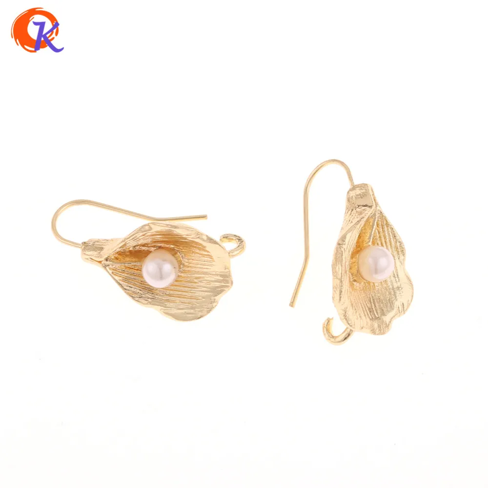 

Cordial Design 50Pcs 16*26MM Jewelry Accessories/Earrings Stud/Flower Shape/DIY Earrings Making/Hand Made/Earring Findings