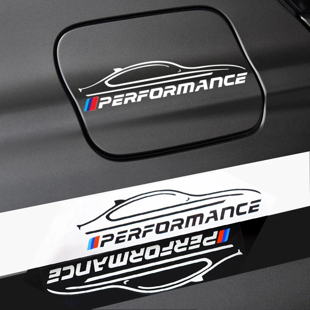 

1pcs Car-Styling Decal Sticker For bmw 320 525i 535i E60 E61 F10 F07 M5 E63 F30 F20 M3 Fuel Tank cap Stickers xDrive performance