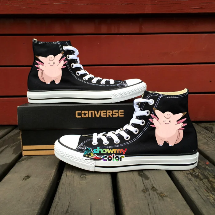Prix pour Femmes Hommes Chaussures Converse All Star Pokemon Aller Clefable Design Peint À La Main Chaussures High Top Sneakers Garçons Filles Cadeaux 6 Prix pour Femmes Hommes Chaussures Converse All Star Pokemon Aller Clefable Design Peint À La Main Chaussures High Top Sneakers Garçons Filles Cadeaux 6