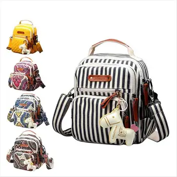 

National Flavor Baby Diaper Bag For Mom Baby Bottle Holder Fashion Mother Backpack Mommy Stroller Maternity Bag Nappy Bag