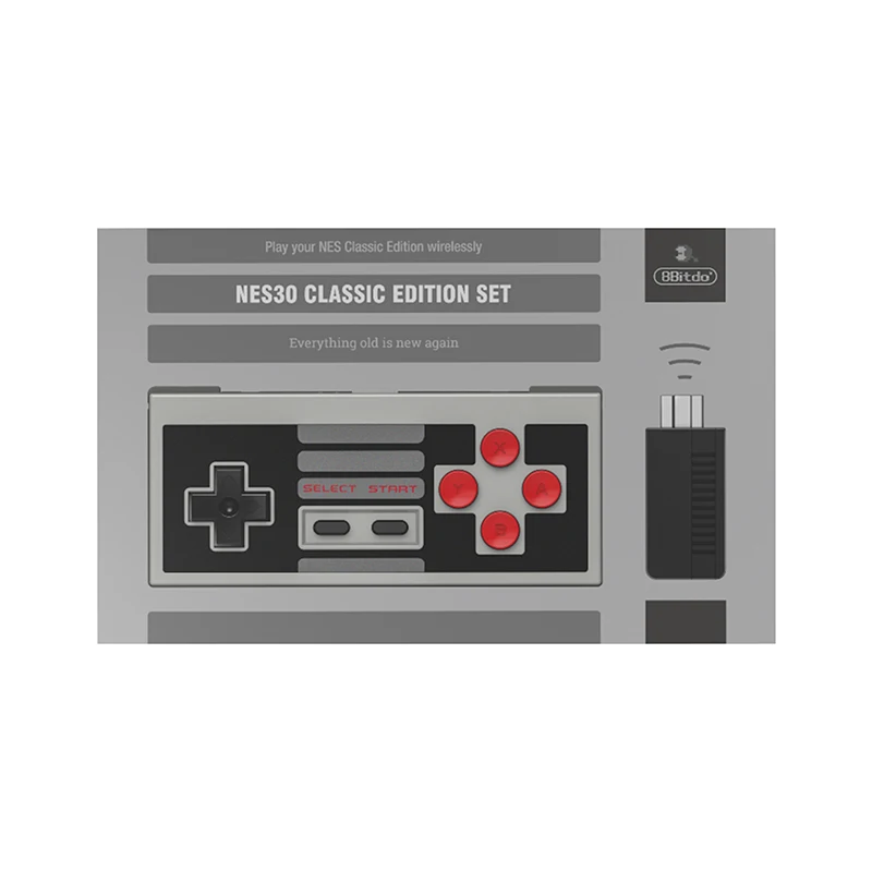 8BitDo N30 Classic Edition беспроводной контроллер Набор с Bluetooth ретро приемник Мини Переключатель поддержки Joy-Cons