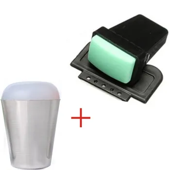 

3Pcs/Set Professional Big Marshmallow Nail Art Stamper and Rectangular Nail Art Stamp Stamping DIY Design Kit Decoration