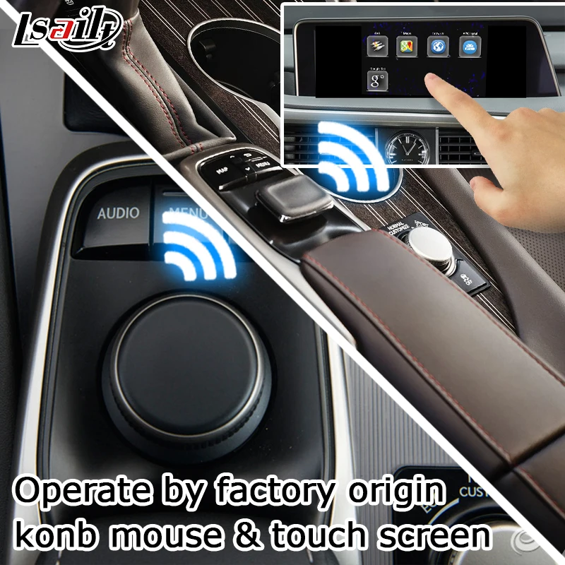 Интерфейс Android / Carplay для Lexus RX 2016 2019 12 3 видеоинтерфейс с дистанционным сенсорным