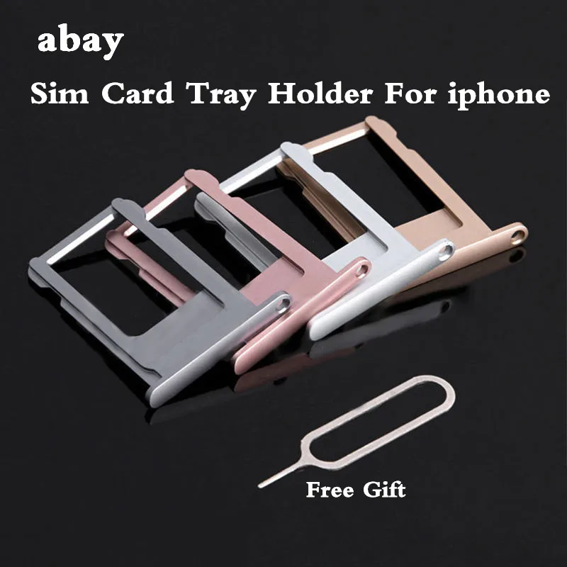 

Nano SIM Card Tray Holder For iPhone 5 5C 5S SE SIM Holder Slot Tray Container Adapter Replacement for iPhone 5 5C 5S SE