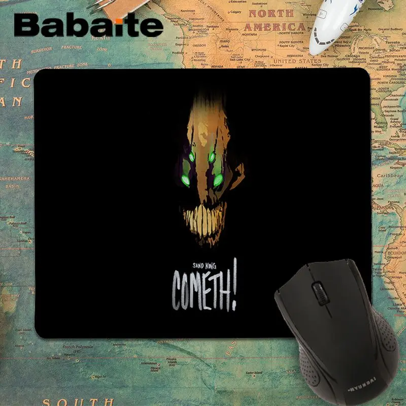 Babaite коврик для мыши Dota 2 Sand King геймер игровые коврики на заказ ваш стиль нескользящий коврик для мыши - Цвет: No LockEdge 18x22cm