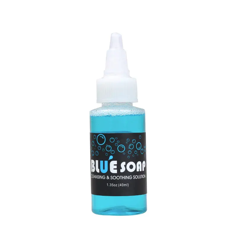 

Free Ship Bottled Cleaning Tattoo Kit Useing Medical Supply Blue Soap Tattoo Skin Clean Accessories