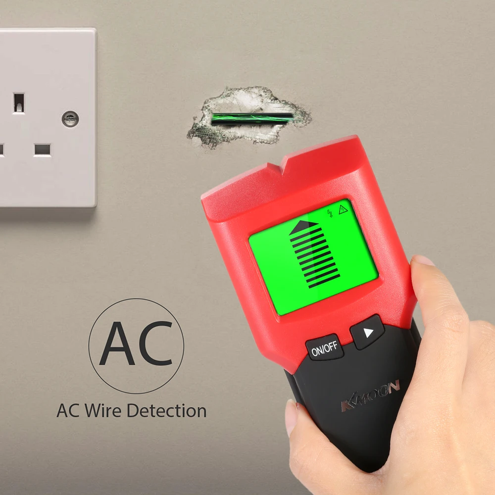 Stud Finder Metal Detector Searching Metal Digital Wood Studs Center Cable Live Wire Scanner