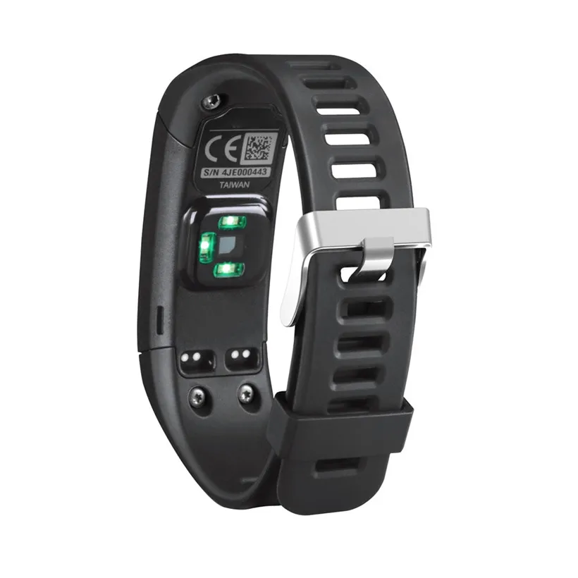 Сменный мягкий силиконовый браслет для Garmin Vivosmart HR спортивный аксессуар Прямая