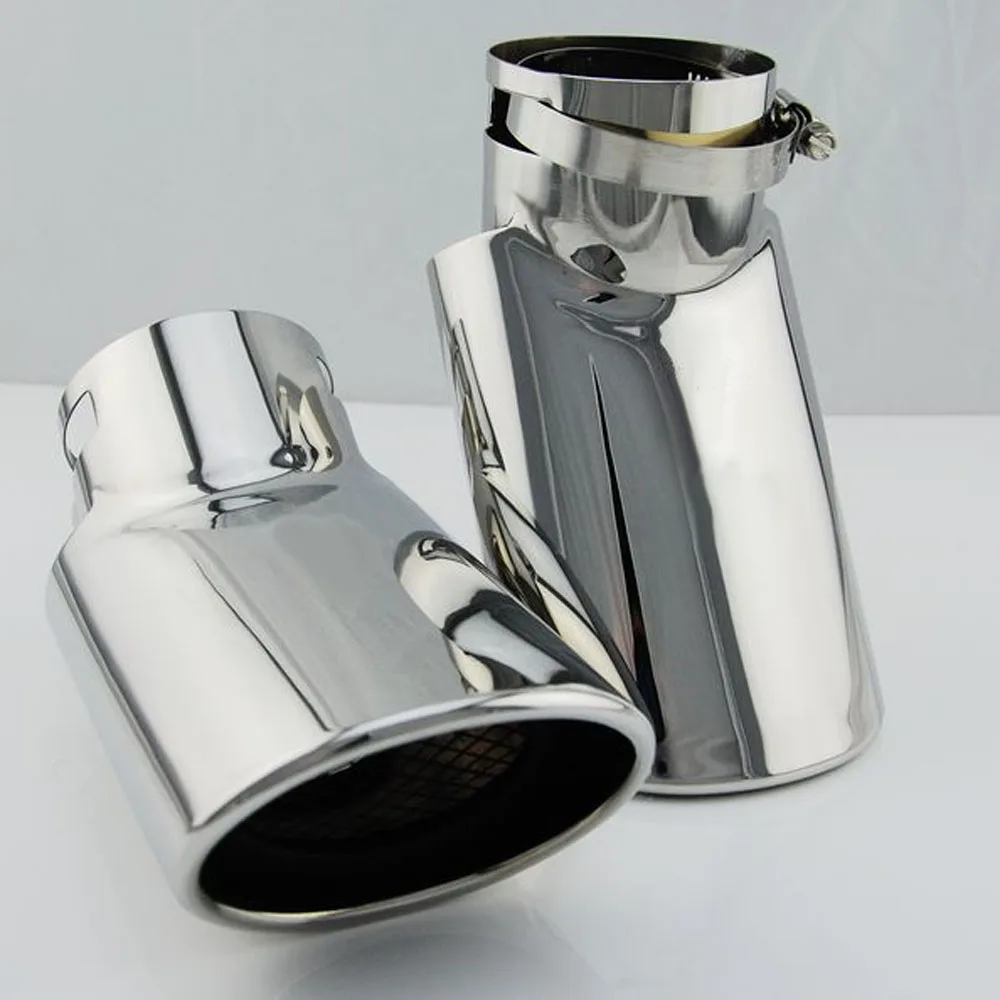 

Exhaust tip tail rear end pipe muffler protective cover sleeve for land Range rover sport Diesel Stainless steel Accessories