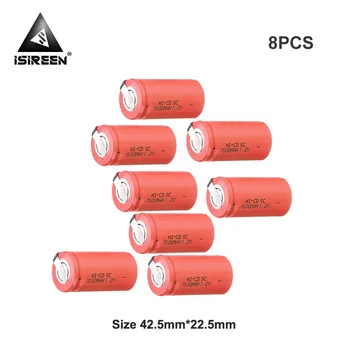 

1.2V 1500mAh SC Rechargeable Batteries Cell Ni-CD DIY Power Tool Battery Packs Subc Ni CD Accumulator Electric Toys Flashlight