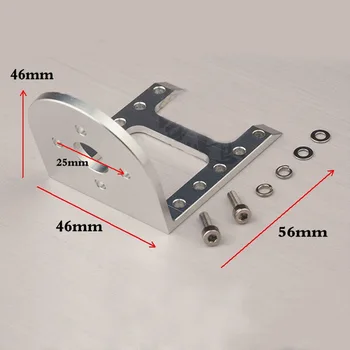 

1PC RC Boat Motor Seat 36/40 Base Frame CNC Metal s Braket Mount with Screws Nuts Accessories for CAT Catamaran Model