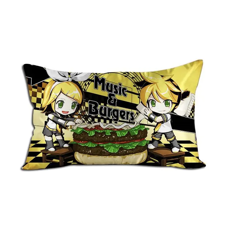 Хобби Экспресс Len and Rin Kagamine Vocaloid Anime Waifu Dakimakura Square 40x70 см наволочка GZF27|vocaloid anime|pillow