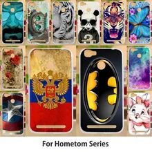Anunob Case Voor Homtom HT50 Case Homtom S16 S12 S9 Plus S8 HT37 HT30 HT27 HT26 Covers Batman Leuke Dieren patronen Geschilderd Vlaggen(China)