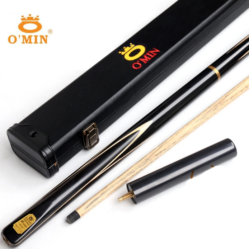 O'MIN Excellent Handmade ASSASSIN 3/4 Piece Snooker Cue Kit with Case