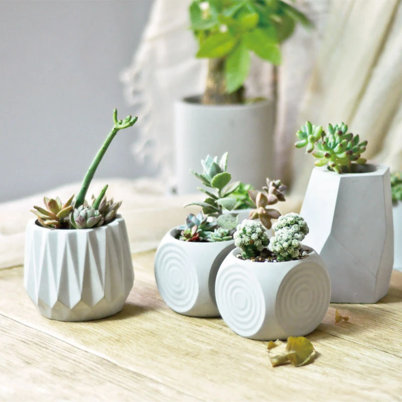 Siliconen Mallen Voor Beton Bloempot Diy Cement Plantenbakken Plant Pot Mallen Diy Succulent Pot|mold for|silicone moldmold for concrete - AliExpress