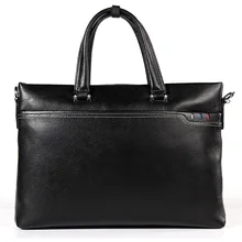 Classic Business Bag Men's Genuine Leather Briefcases Handbag