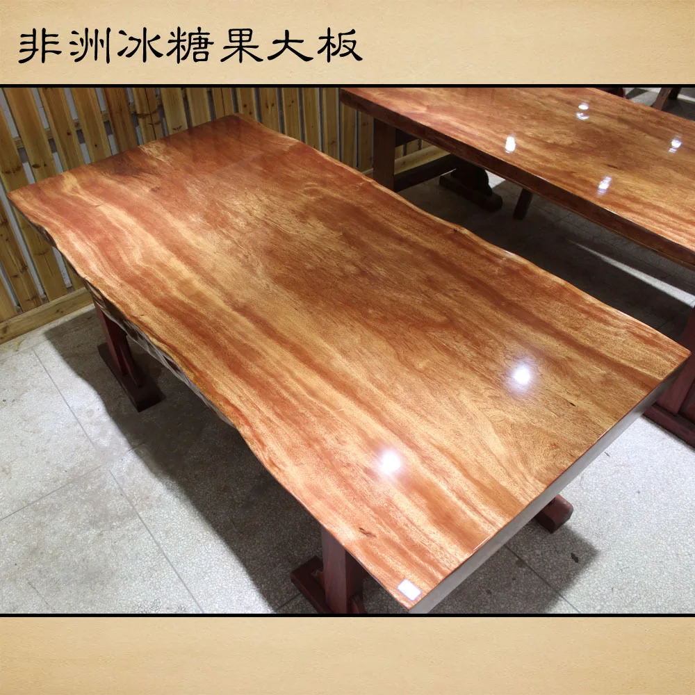 African Rock Candy Fruit Wooden Slab Tables Original Wood African Rock Candy Fruit Wooden Slab Tables Original Wood