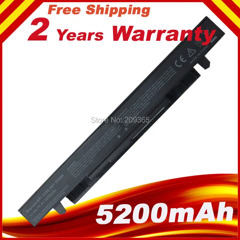 4400mAh font b Laptop b font Battery for ASUS A41 X550 A41 X550A A450 A550 F450