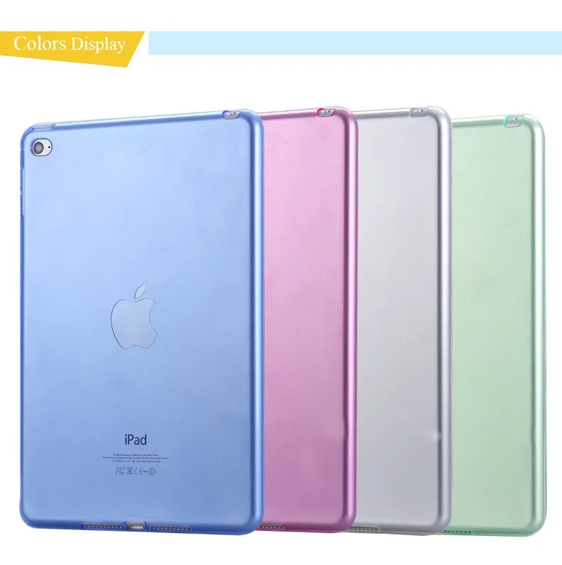 Модная задняя крышка для iPad Mini 4 Ультратонкий Мягкий ТПУ силиконовый прозрачный чехол для Apple iPad Mini4 чехол s# C