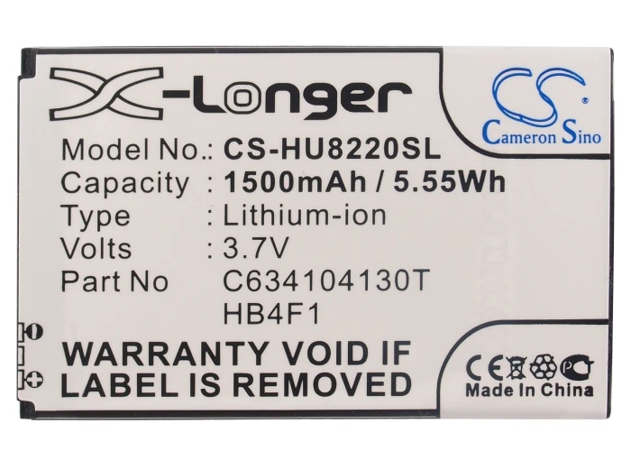 Высококачественный аккумулятор Cameron Sino BLT005 HB4F1 HWBAF1 для Huawei Ascend G306T C8600 M860 T8808D U8220 U8230