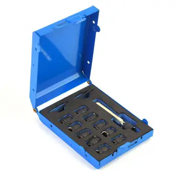 

13 Pcs Durable Double Sided Rotary Spot Weld Cutter Drill Bits Hex Shank Removal Tools steel car tools