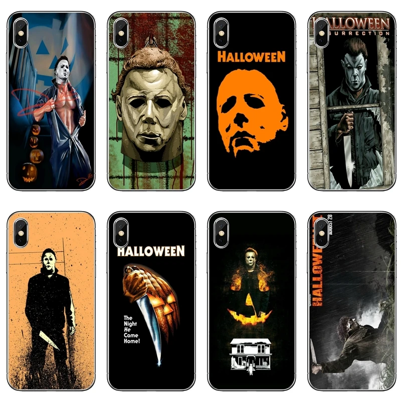 

horror Michael Myers Halloween For LG G5 G6 G7 Q6 Q7 Q8 V30 Nokia 2.1 3 3.1 5 5.1 6 7 plus 8 9 2017 2018 Soft mobile phone case