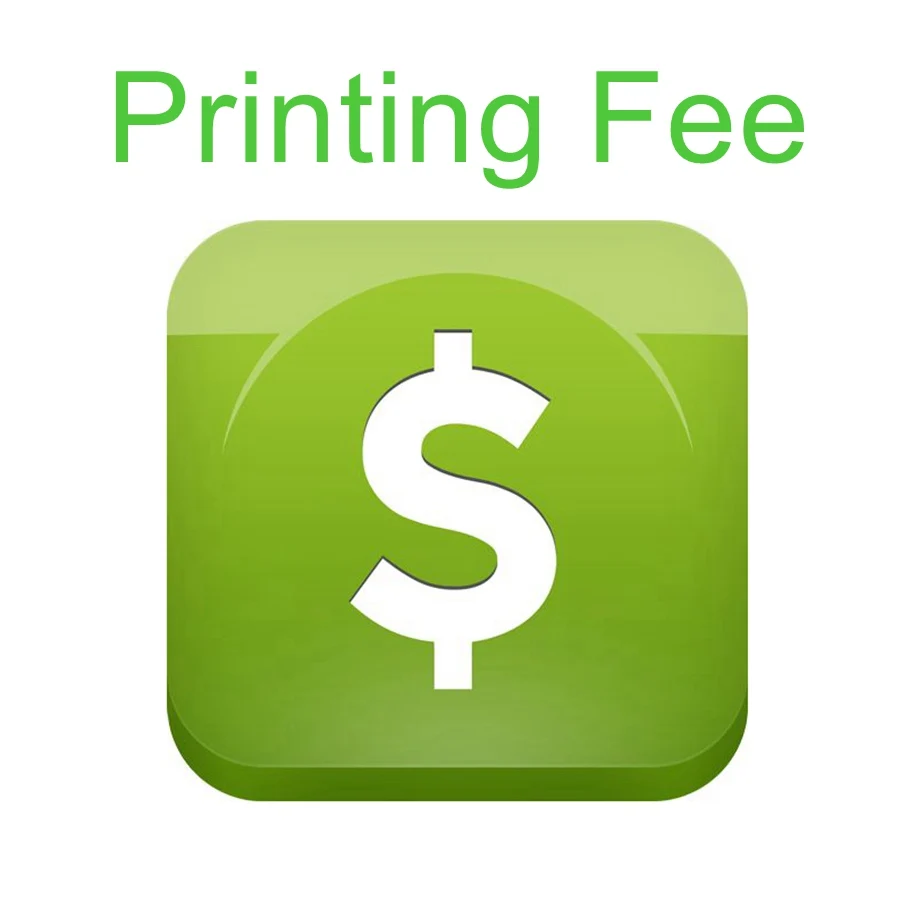 

Printing Fee For Back Cover