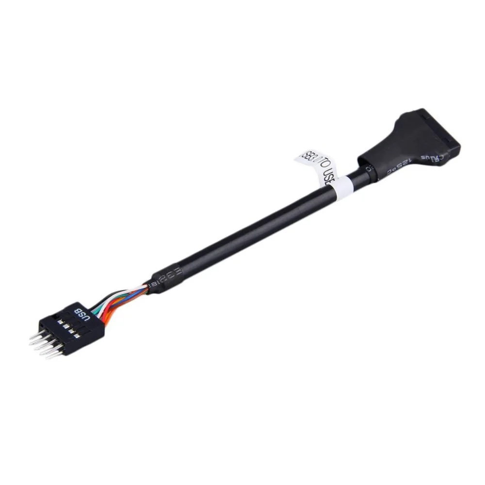 Портативная материнская плата USB 3 0 20 Pin Female to 2 9 Материнская Мужской
