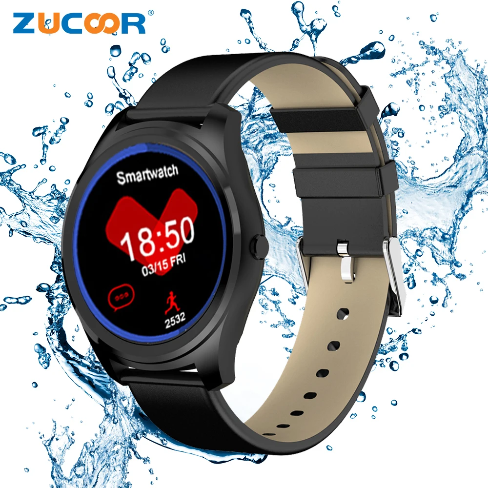 

ZUCOOR Smart Watch Smartwatch Waterproof Fitness Tracker Z4 Women's Men Watches Montre Mp3 Phone Wise Electronic Hours Pedometer