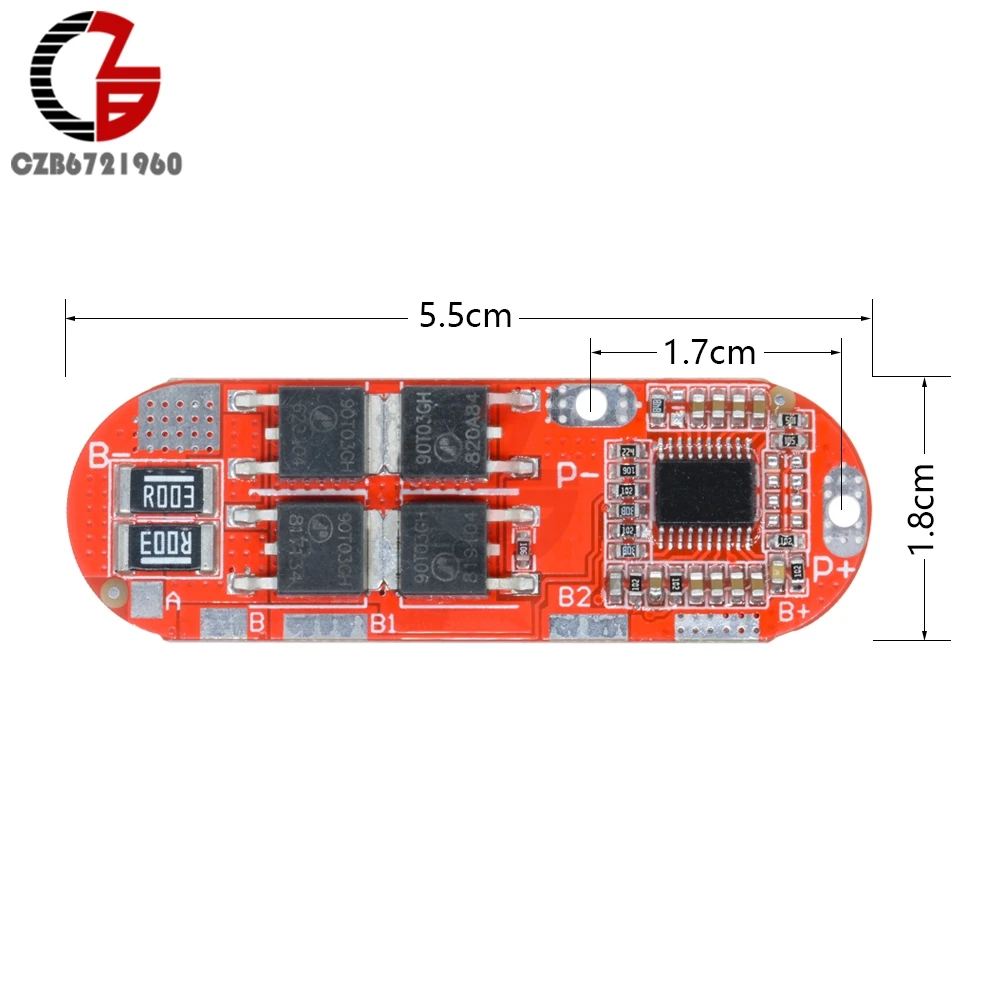 25A 3 S/4S/5S 18650 литиевая батарея зарядная плата BMS литий-ионная батарея защита цепи зарядное устройство Модуль PCM полимер для сотового DIY