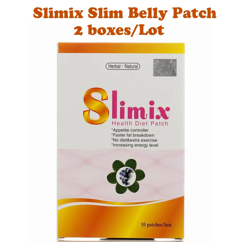 2 boxes  Slimix weight loss diet patch  slimming navel stickers for women fast lose weight health diet supplement