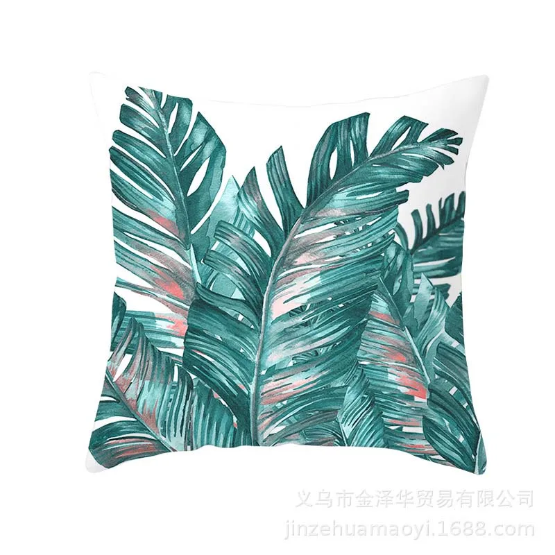 tropical throw pillows