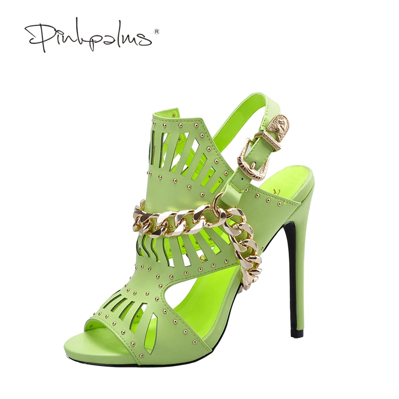 lime high heels