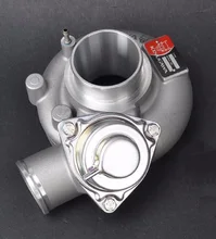 Kinugawa Carcaça Do Compressor Turbo 2.4 “Tampa De Entrada w/Sopro Fora Da Válvula para TD05 TD06 20G