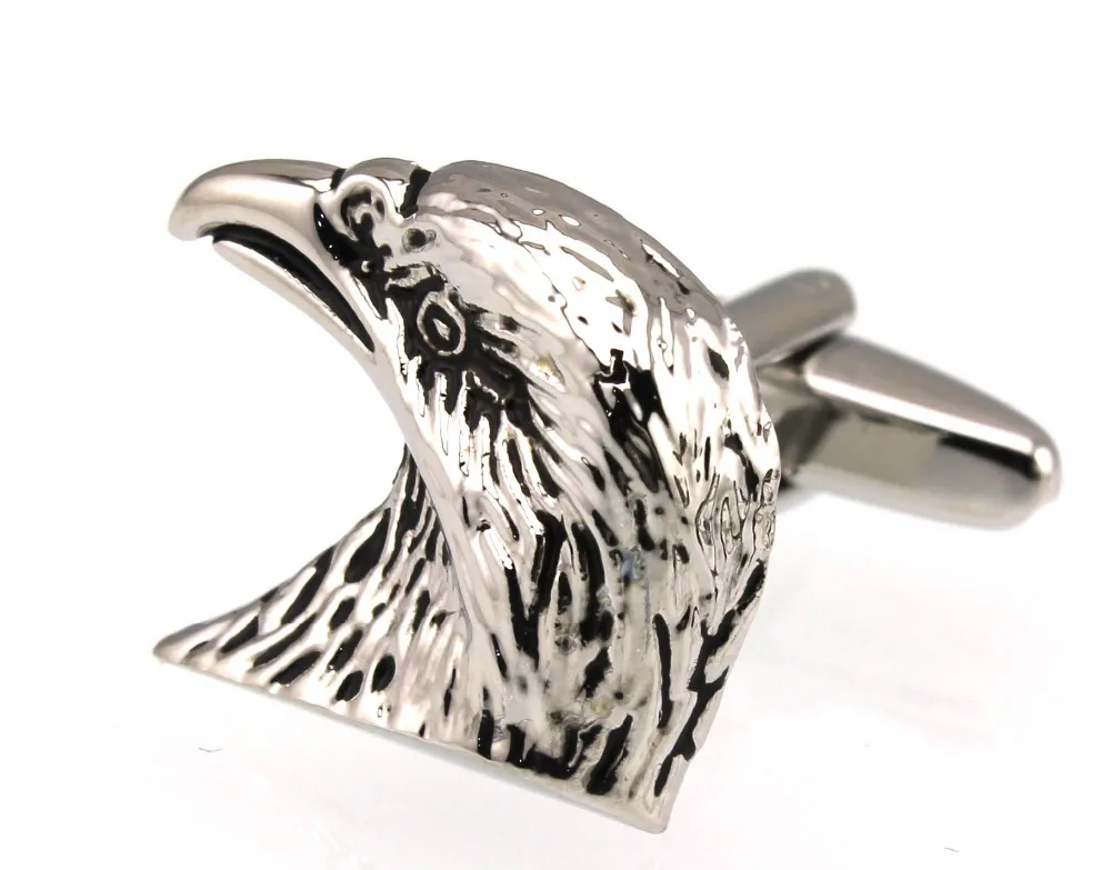 

Sunnylink Men's Cuff Links Eagle Silver Cufflinks for shirt M3705 20mm