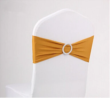 Стул эластичный из лайкры и спандекса 100 шт.|chair band|lycra chair sashchair sashes |