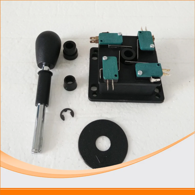 

American Competition Style Arcade Jamma Game Joystick with Microswitches BLACK 4/8 Way Elliptical Handler