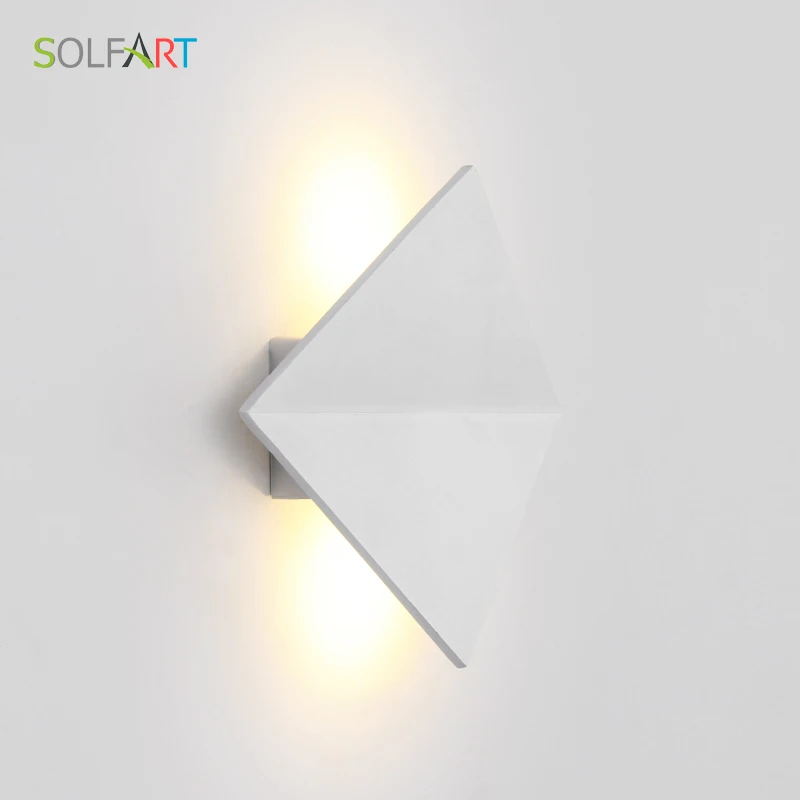 

SOLFART sconces wall lamps white shade light wandlamp led light energy saving modern led light indoor for home led light A1520