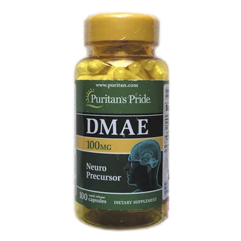 

Free Shipping DMAE 100 mg Neuro Precursor 100 pcs