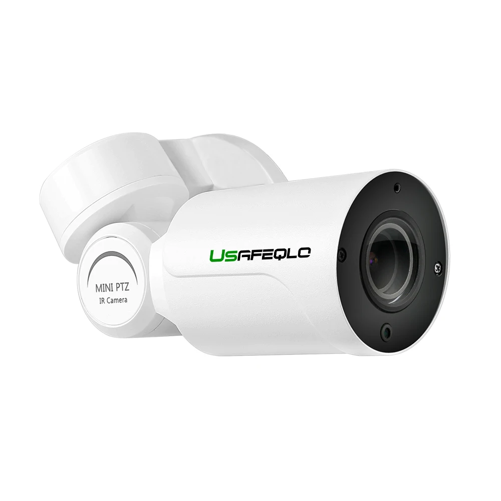 USAFEQLO наружная PTZ IP камера безопасности 2MP 4MP Super HD 4X оптический зум Автофокус 100ft ИК ночного видения Всепогодный