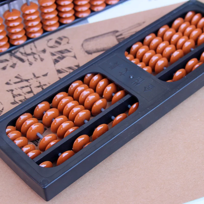 Китайские Abacus арифметические счеты соробан 13 цифр детские математические игрушки расчетный инструмент китайские игрушечные счеты soroban японский Абакус соробан