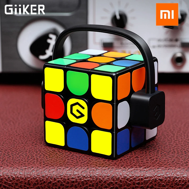 

[Newest Version ] Xiaomi Giiker i3s AI Intelligent Super Cube Smart Magic Magnetic Bluetooth APP Sync Puzzle Toys For Children