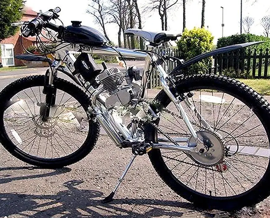 petrol powered bicycle