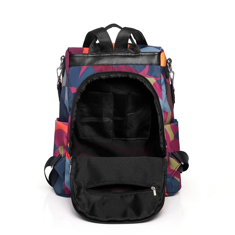 Модный многофункциональный женский рюкзак, Оксфорд, рюкзаки, женский рюкзак с защитой от кражи, школьный рюкзак для девочек, рюкзак для путешествий, WHY456