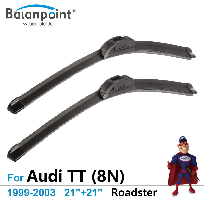 

Wiper Blades for Audi TT (8N) Roadster 1999-2003 21"+21", Set of 2pcs, New Windshield Wipers